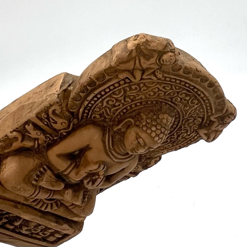 Vintage Seated Buddha of Saranath Figure - Picture 8 of 14